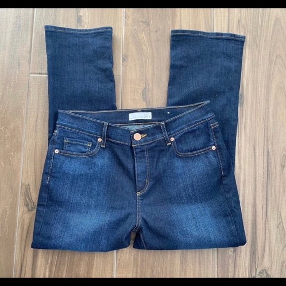 LOFT flare crop jeans - size 8 - Picture 3 of 7